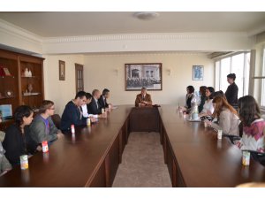 Başkan Acar'a Fürth'lü ziyaretçiler