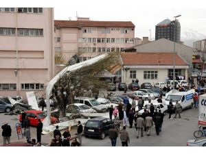 Kayseri'de fırtına