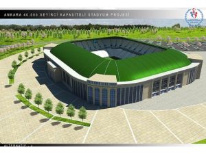 Başkentin yeni stadı hazır