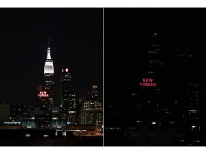 Empire State'te ışıklar söndü