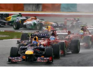 Malezya Grand Prix'i Vettel'in