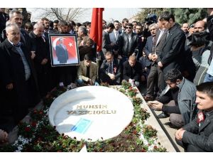 Yazıcıoğlu mezarı başında anıldı