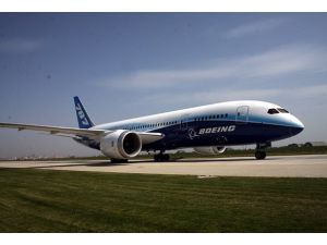 Boeing 787 deneme uçuşunda