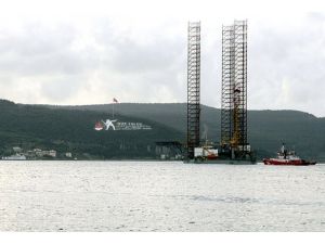 Dev petrol arama platformu boğazdan geçti