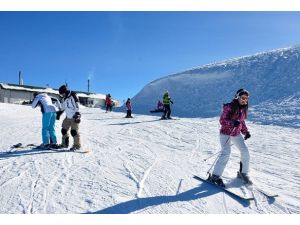 Uludağ'da 1,5 metre kar