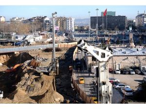 Taksim'de doğalgaz bulundu