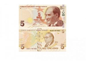 "5 lira"lar değişti