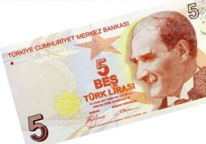 5 Liralık Banknotların Rengi Değişiyor
