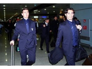 Lazio kafilesi İstanbul'da