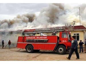 Fethiye'de korkutan yangın