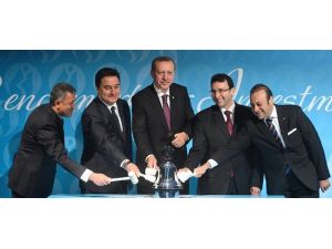 "Borsa İstanbul"da ilk gong Erdoğan'dan