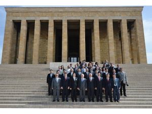 AA yönetimi Anıtkabir'de