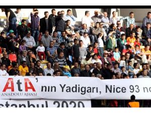 Taraftardan Anadolu Ajansına kutlama