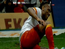 Galatasaray-Mersin maçında Drogba fırtınası