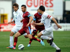 Trabzonspor deplasmanda yenildi