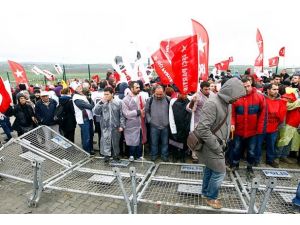 Silivri'de gergin gün