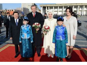 Başbakan Erdoğan Moğolistan'da