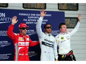 İlk cep Hamilton'ın oldu