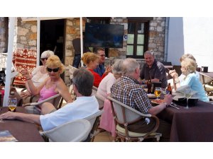 Lüks yolcu gemisi Marmaris'te