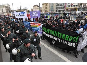 NSU davası öncesi ırkçılık karşıtı protesto