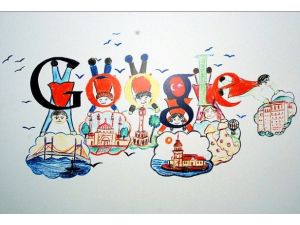 Türk öğrenciden Google'a logo