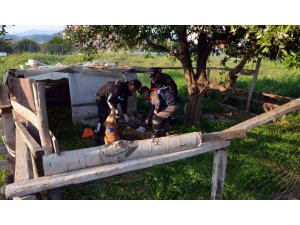 Marmaris'te otomobille polisten kaçarken uçuruma uçtu