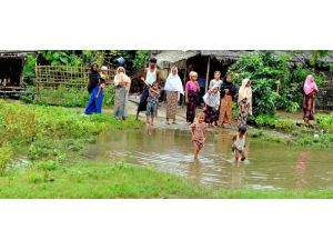 Arakan şimdi de sel tehdidi altında