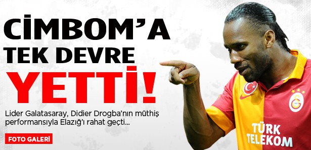 G.Saray'a tek devre yetti: 3-1