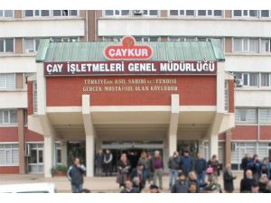 ÇAYKUR'da grev başladı