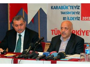 1 Mayıs'ı Karabük'te kutlayacağız