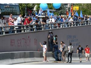 Başkent'te "çifte" 1 Mayıs