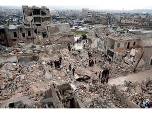 Suriye'de Scudların enkazı kaldırılıyor