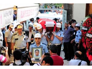 Polis memuru son yolculuğuna uğurlandı