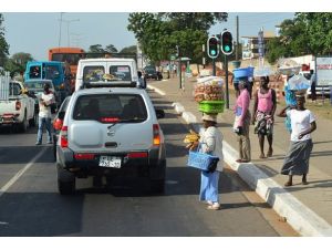 Gana trafiğinde "dev süpermarket zinciri"