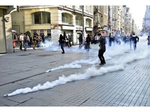 Beyoğlu'nda izinsiz gösteri