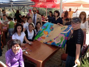 "Hep Beraber Bodrum'u Boyuyoruz" resim şenliği