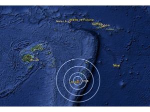 Tonga'da şiddetli deprem