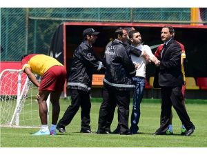 Galatasaray'da coşkulu antrenman