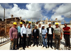 Kıran köyüne cami temeli atıldı