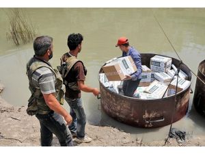 Asi Nehri'nden sınır ötesine ilaç yardımı