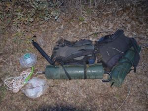 Şanlıurfa’da patlayıcı ve el bombası ele geçirildi