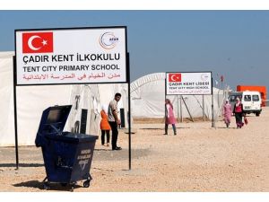 Çadır kent sakinlerine "şehir hayatı"