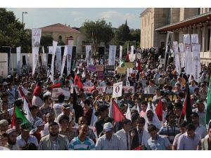 İstanbul'da "Mavi Marmara" yürüyüşü