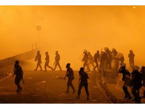 "Göstericinin öldüğü iddiaları" yalanlandı