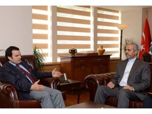 İran Büyükelçisi'nden AA'ya ziyaret