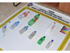 Ses bombası yaparken yakalandılar