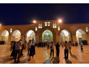 Mescid-i Aksa'da Miraç coşkusu
