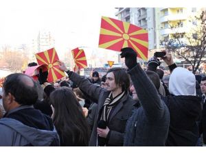 Balkan Türkleri'nden Erdoğan'a destek mitingi