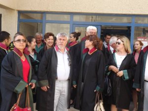 Çağlayan Adliyesi'nde avukatların gözaltına alınması