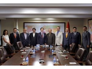 MÜSİAD Ankara Şubesinden AA'ya ziyaret